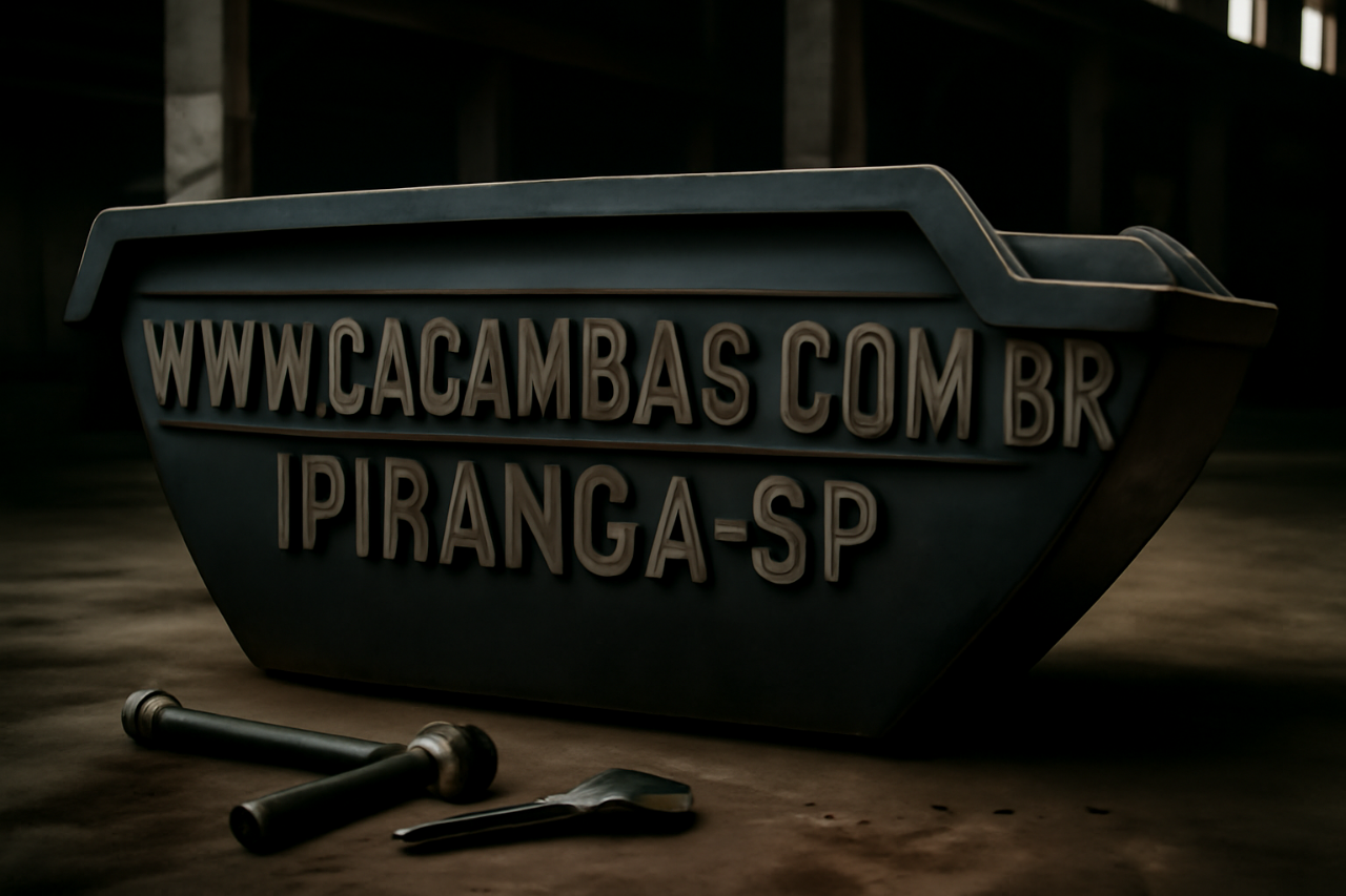 Aluguel de caçamba de entulho no Ipiranga – Preço R$ 490 a R$ 530